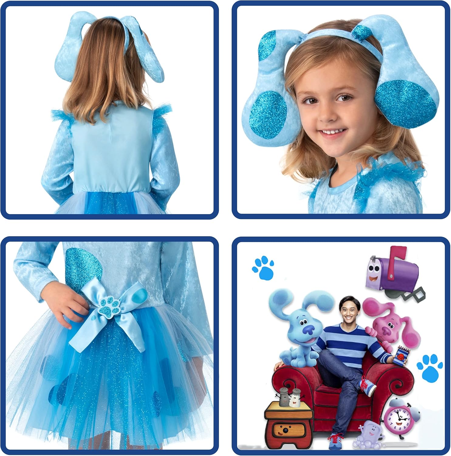 Rubies Girls Blues Clues Costume Tutu Dress