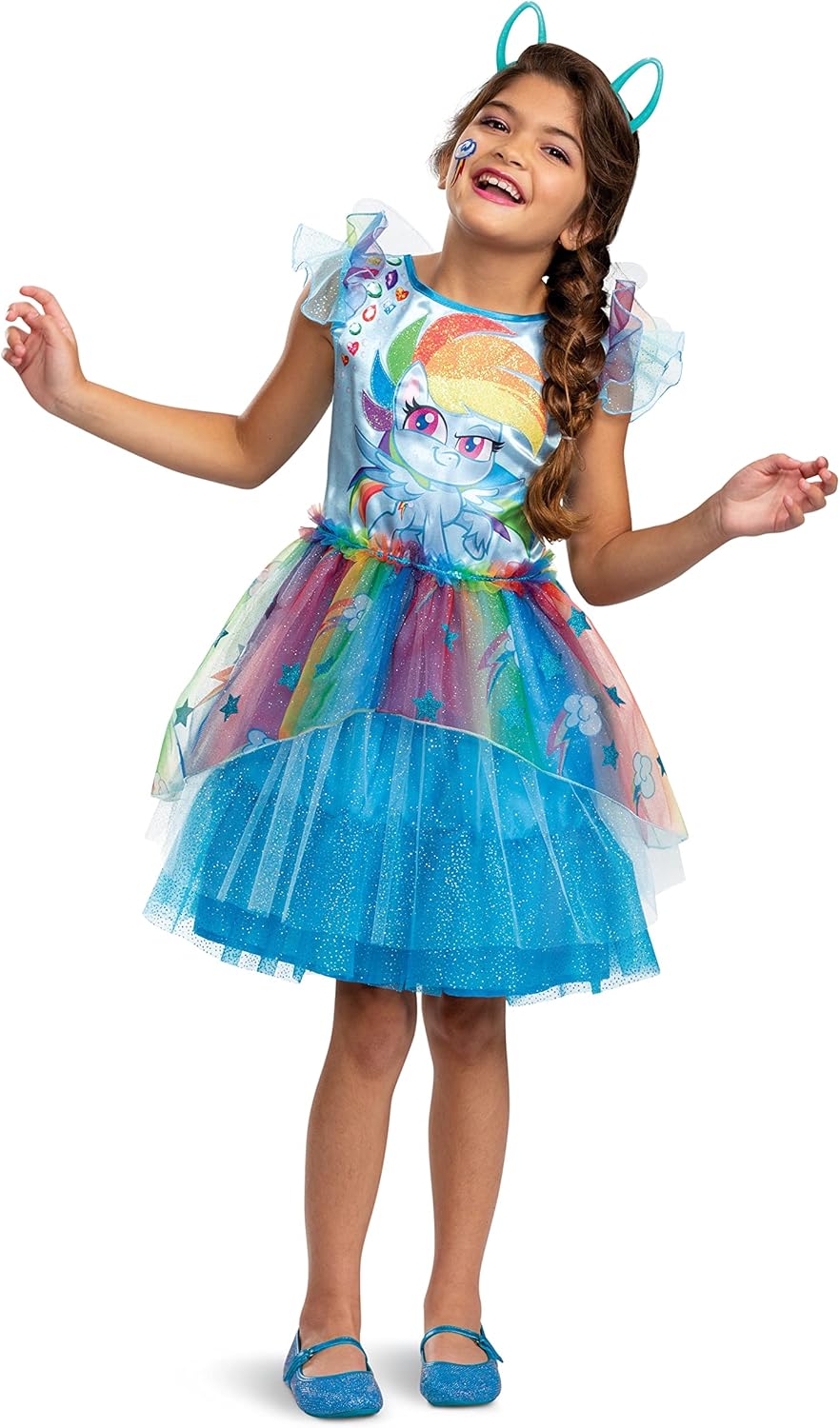 Brilliant Rainbow Dash Costume for Girls