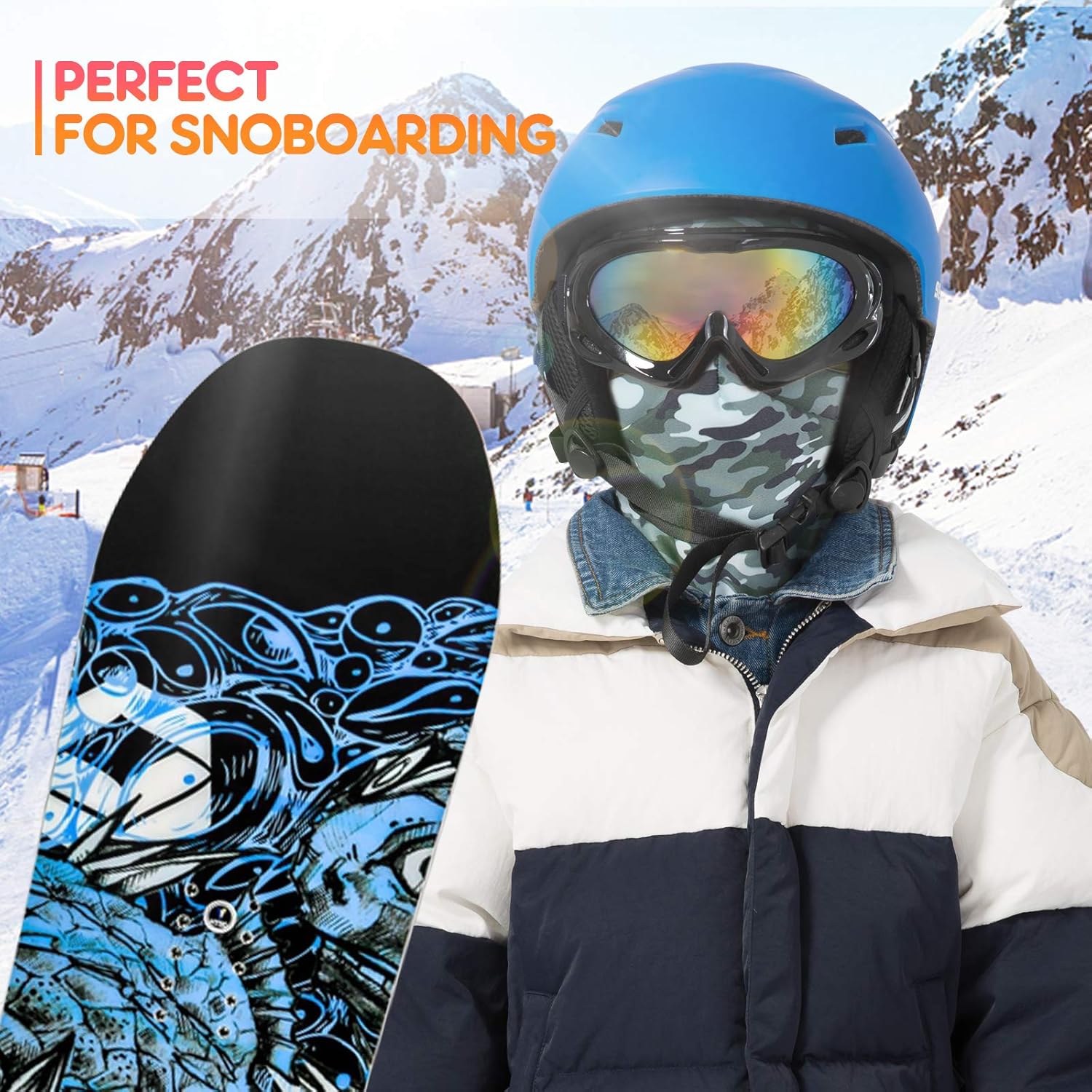 Venswell Kids Balaclava Windproof Ski Mask