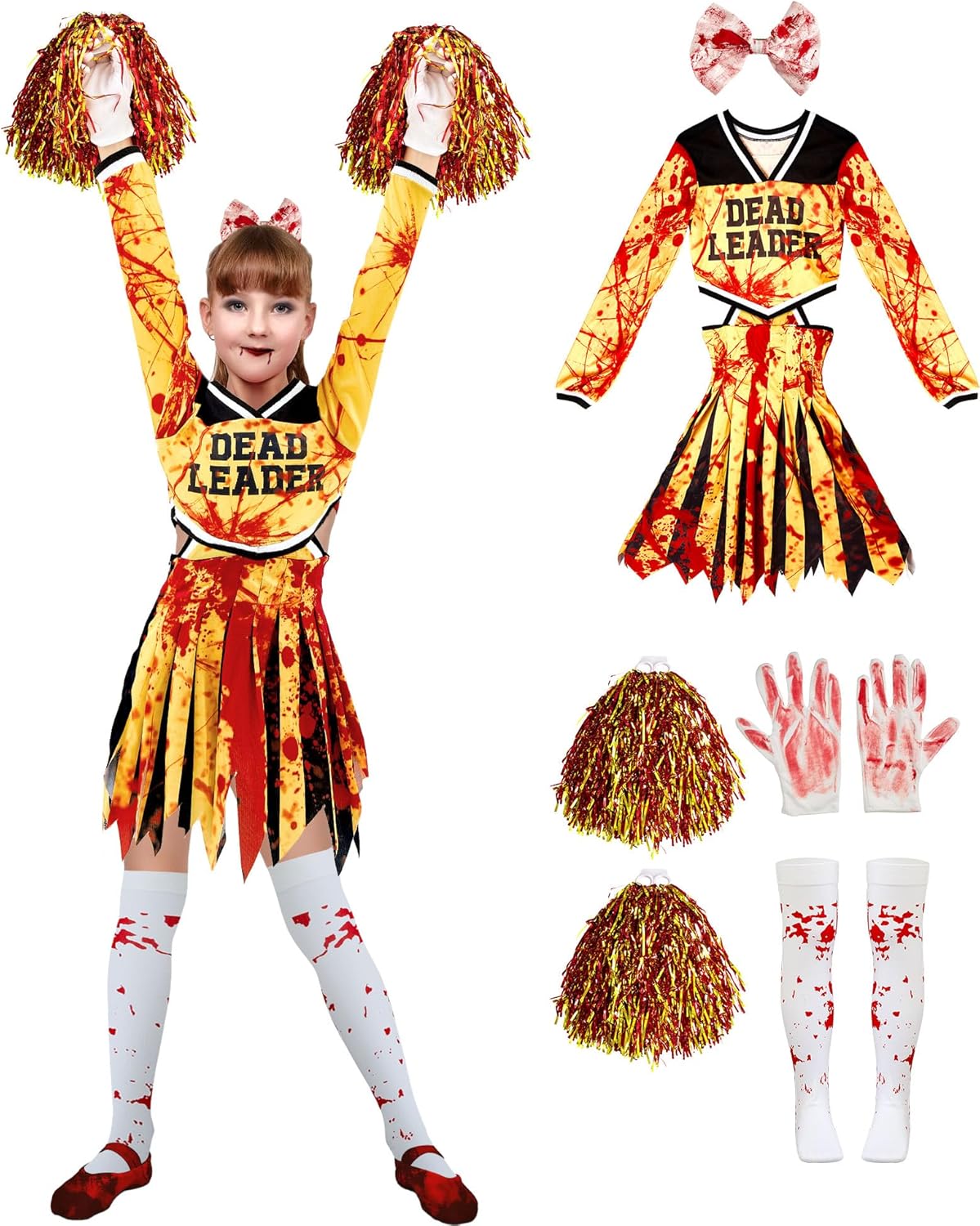 Halloween Spooky Trick-or-Treat Costume for Girls 2023