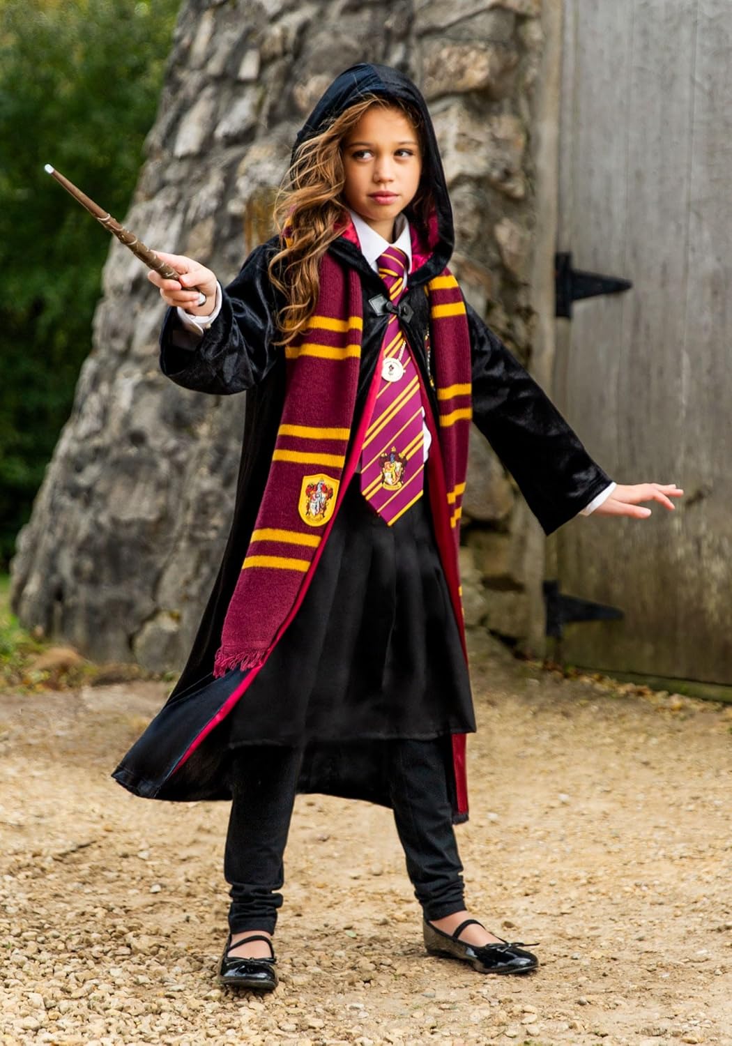 Fun Costumes PreMIUM Deluxe Harry Potter Gryffindor Robe for Kids
