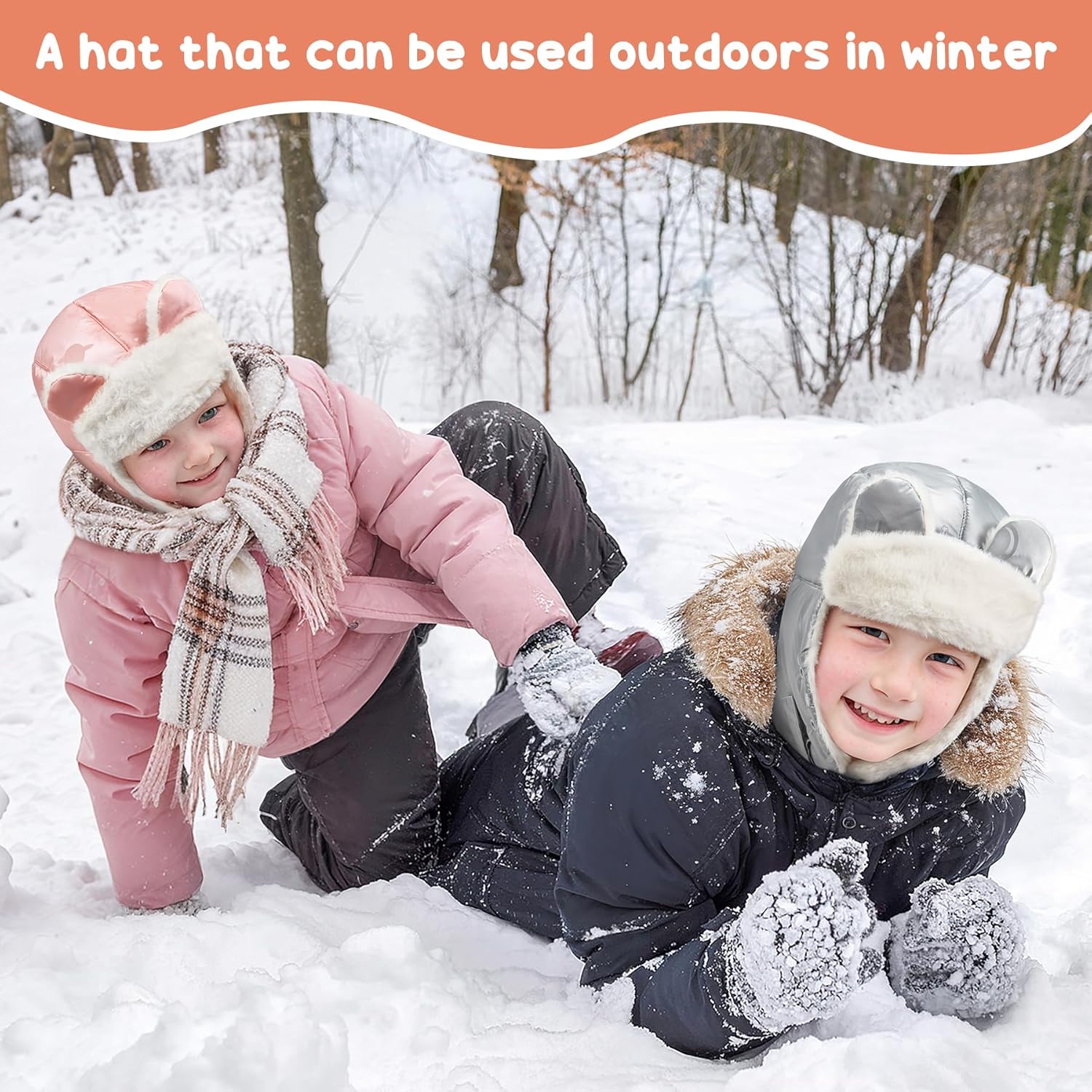 Warm Kids Trapper Hat