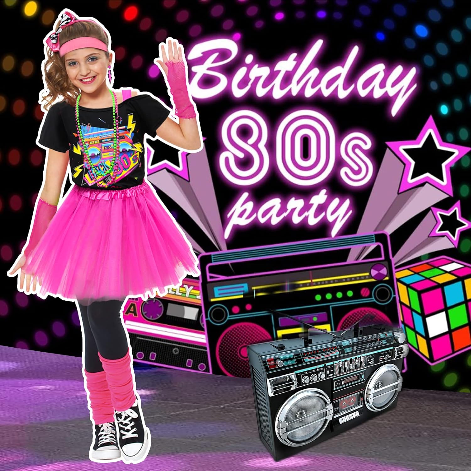 1980s Halloween Accessories Set