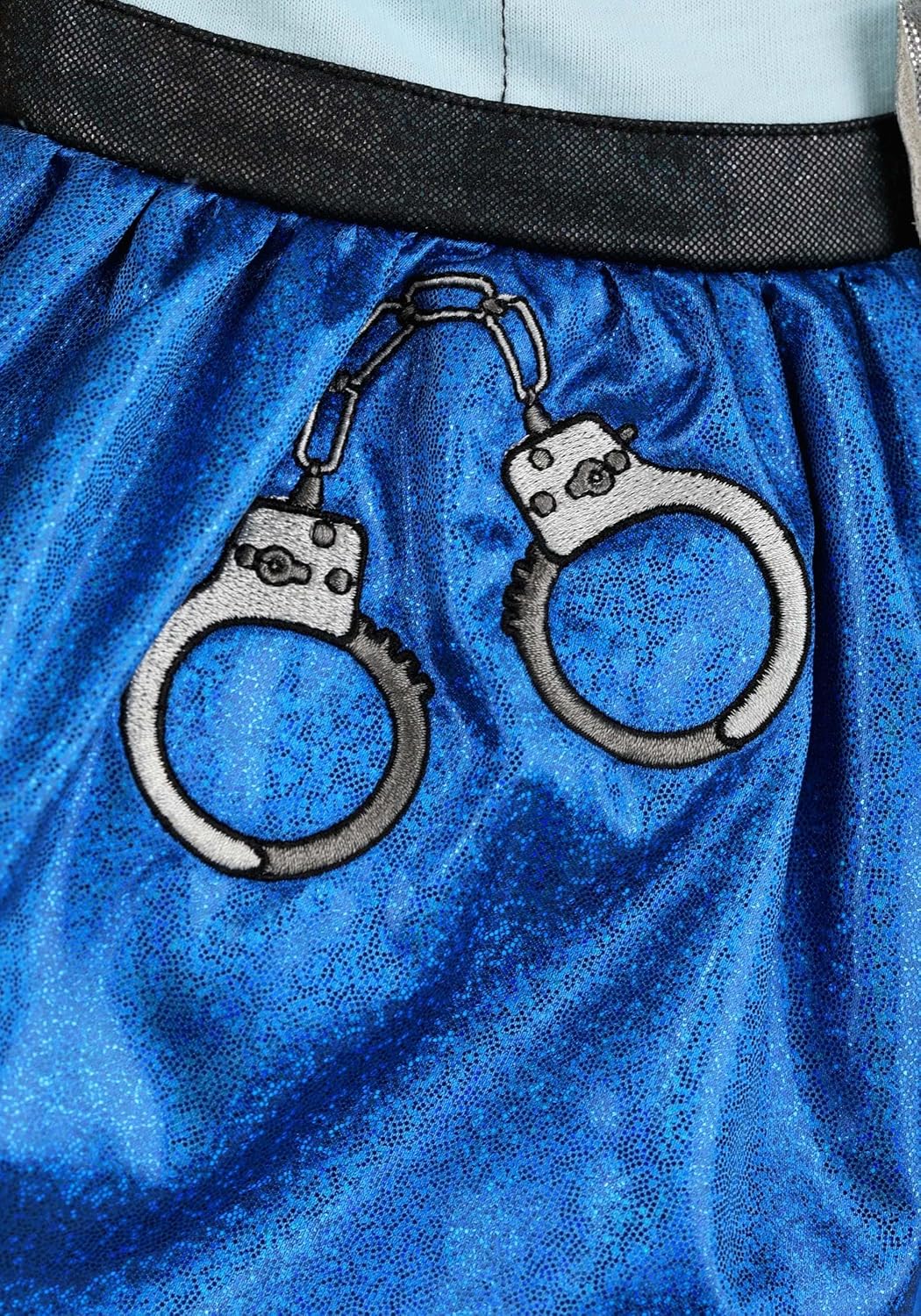 Girls Cutie Cop Costume with Badge Accessories