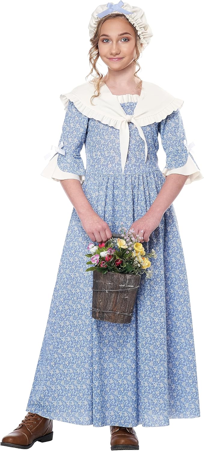 California Costumes - Colonial Village Girl