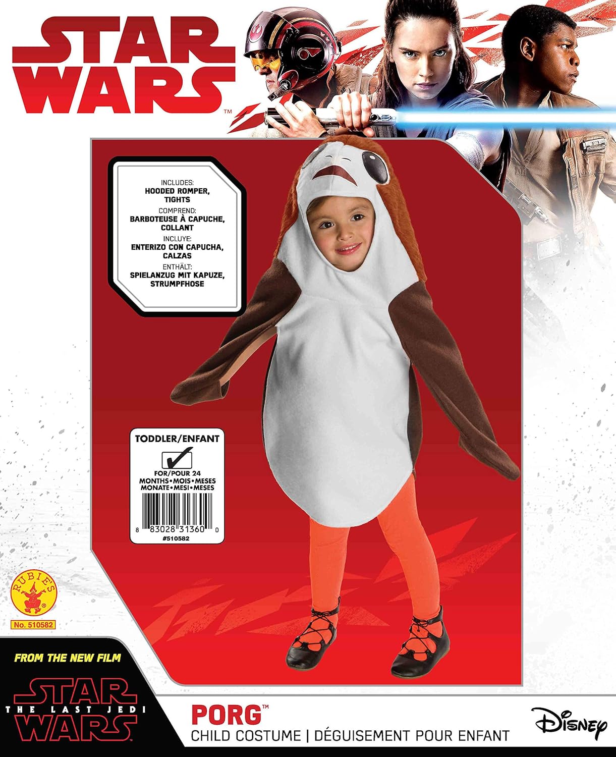 Star Wars Porg Toddler Costume