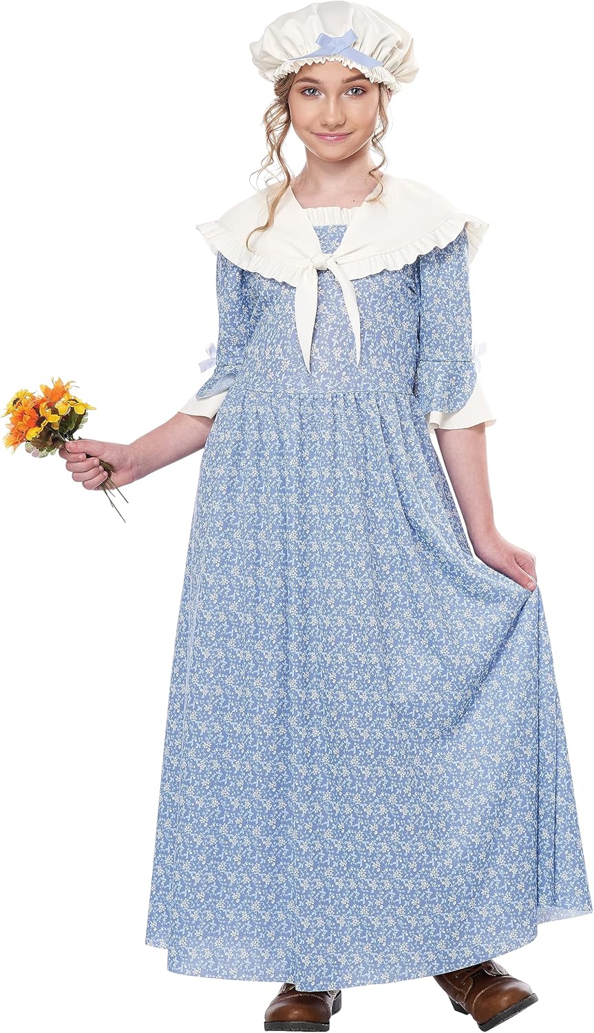 California Costumes - Colonial Village Girl
