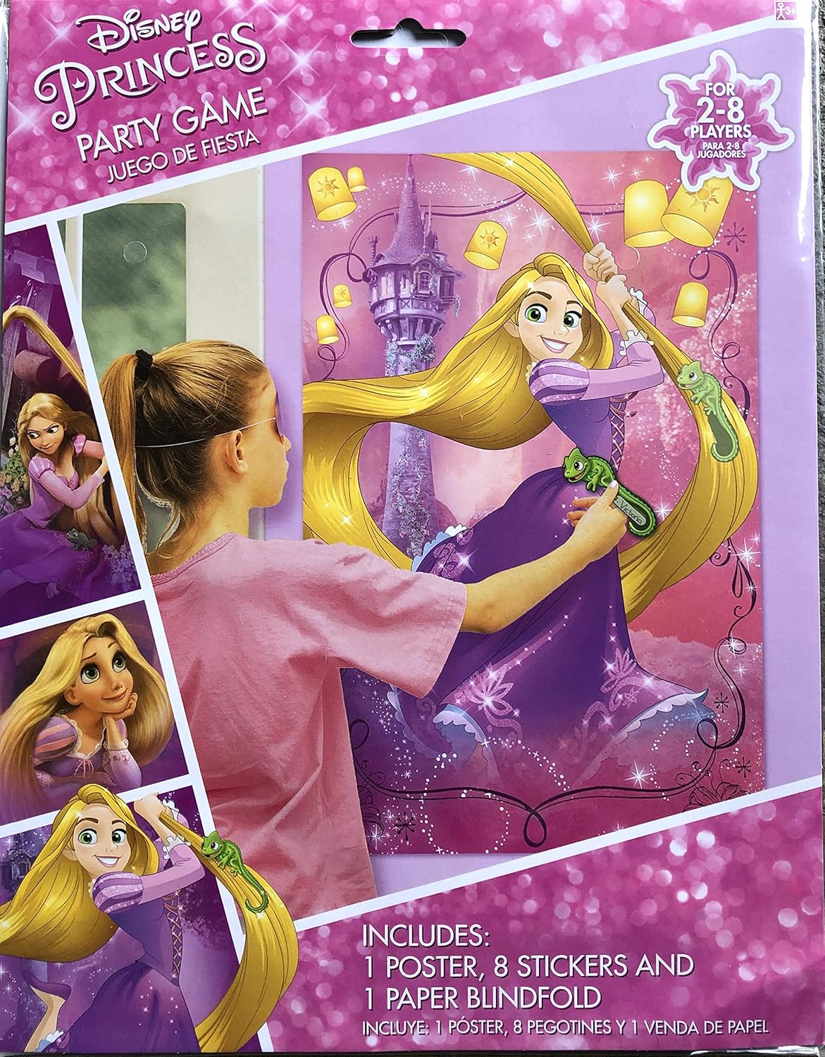 Disney Rapunzel Dream Big Party Game Board 1