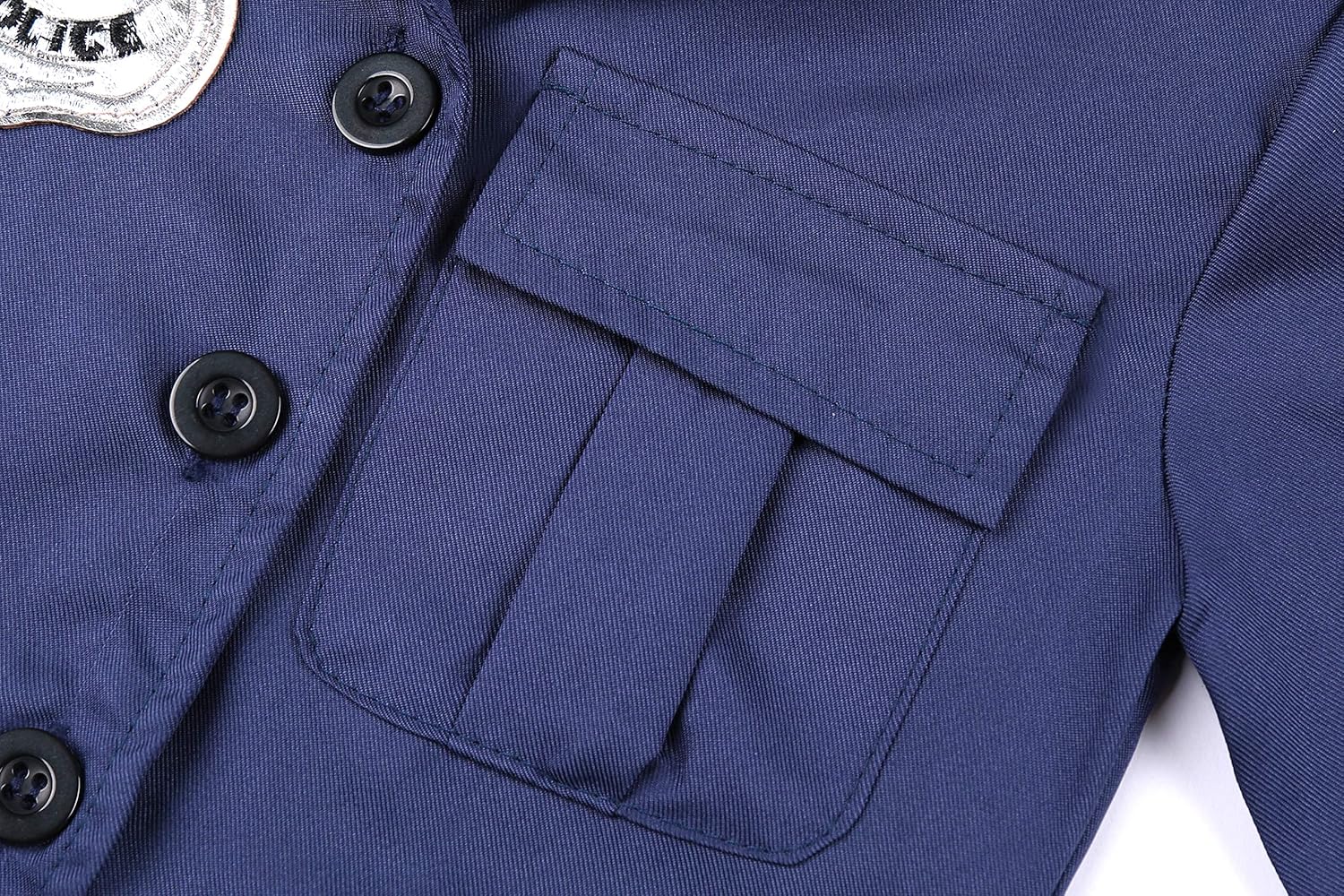 Girls Police Officer Costume Set for Halloween and Themed Events