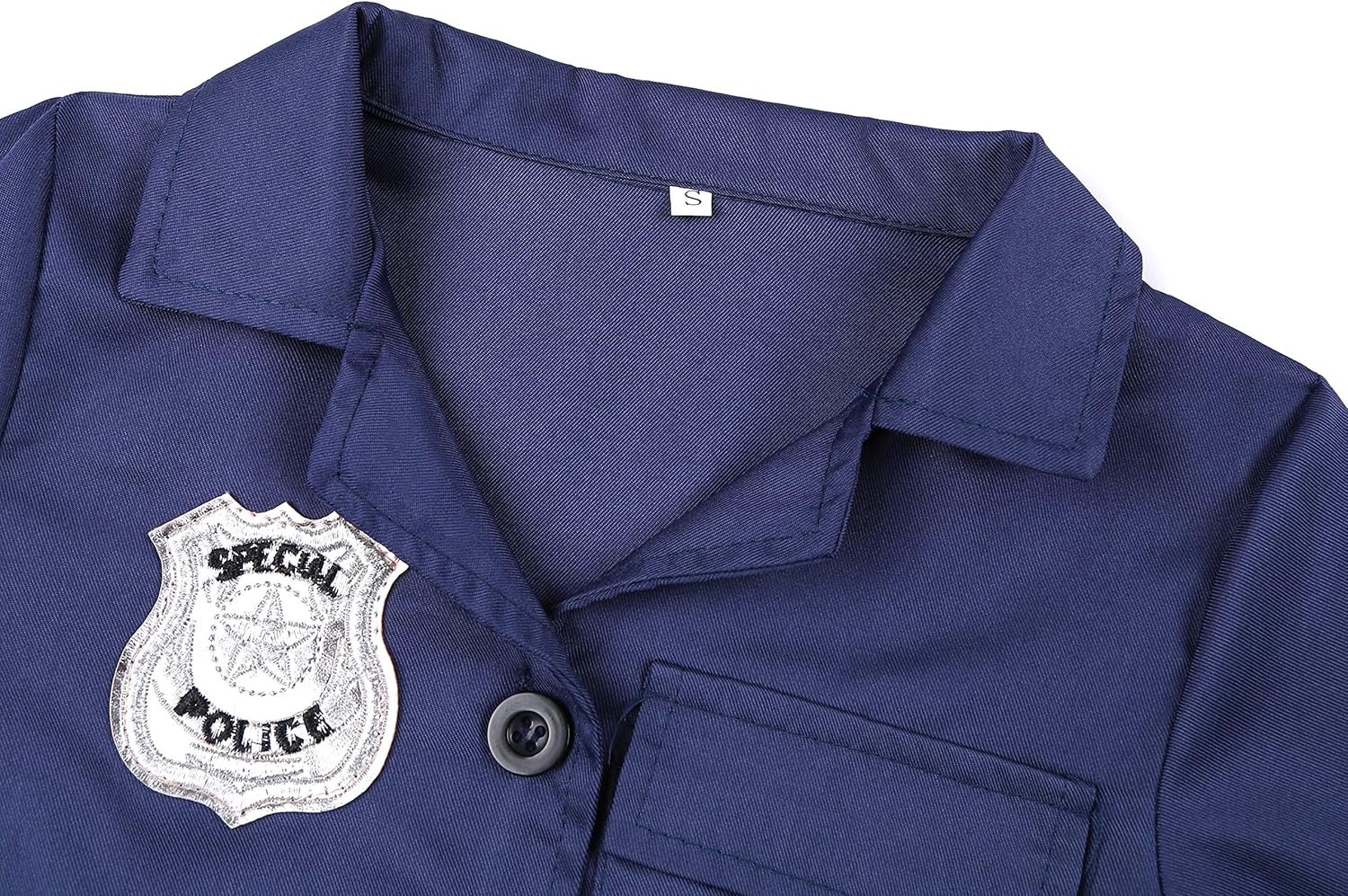 Girls Police Officer Costume Set for Halloween and Themed Events